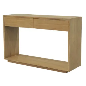 CT Oscar Solid Timber 2 Drawer Sofa Table thumbnail 2