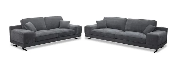 EL Jass Fabric Sofa 3 + 2 Seater