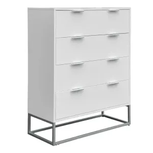 VI Arlington Solid Timber 4 Drawer Tallboy thumbnail 2