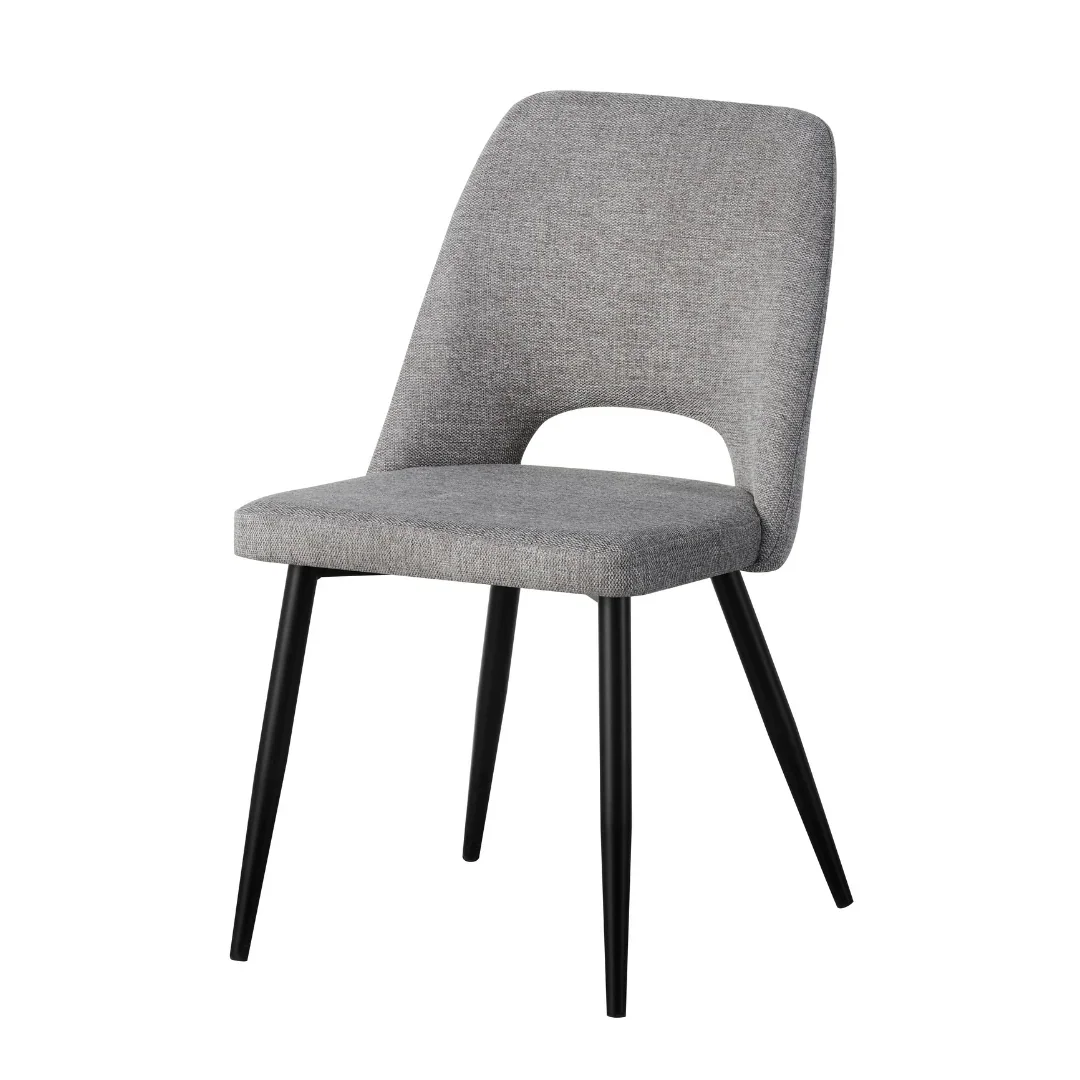 BT Zara Fabric Upholstered Metal Leg Dining Chair