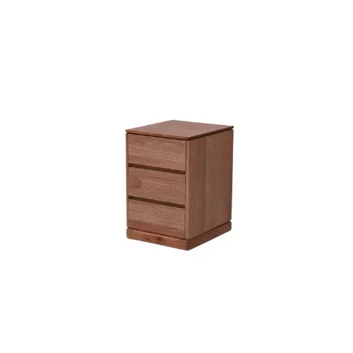 MD Pathway Solid Timber 3 Drawer Under Desk Pedestal