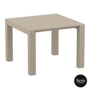 FL 4 Piece Vegas Hospitality Outdoor Extendable Dining Table with Aruba Tub Chair thumbnail 5