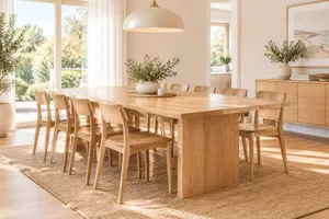 MD Malhouse Solid Timber Dining Table thumbnail 3