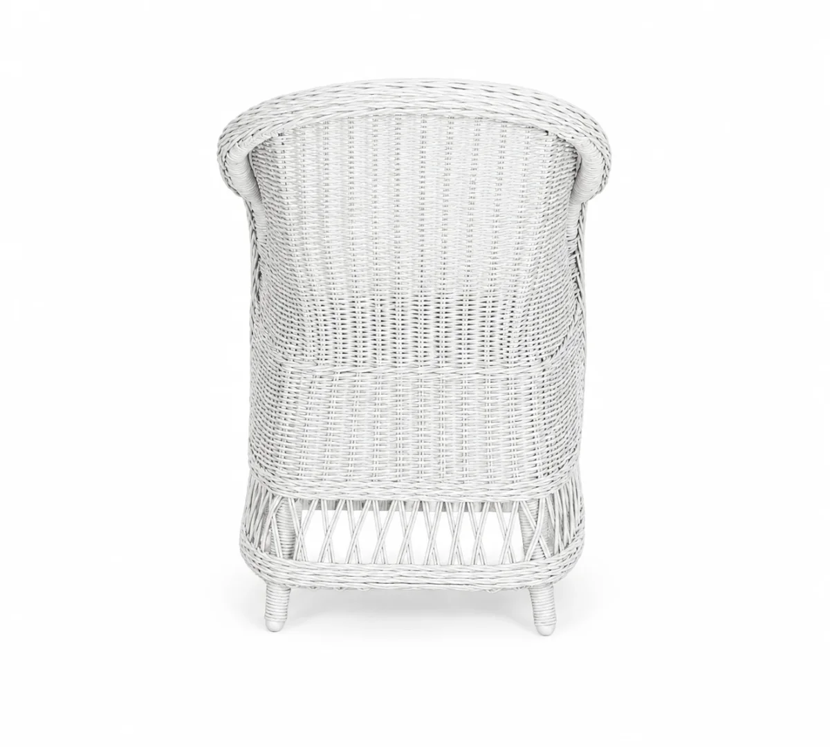 CR Ohana Wicker Outdoor Dining Armchair with Cushion