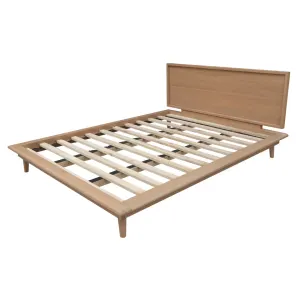CT Gatsby Solid Timber Queen Platform Bed Frame thumbnail 3
