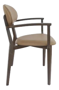 FL Atlanta Vinyl Upholstered Hospitality Stackable Dining Armchair thumbnail 11