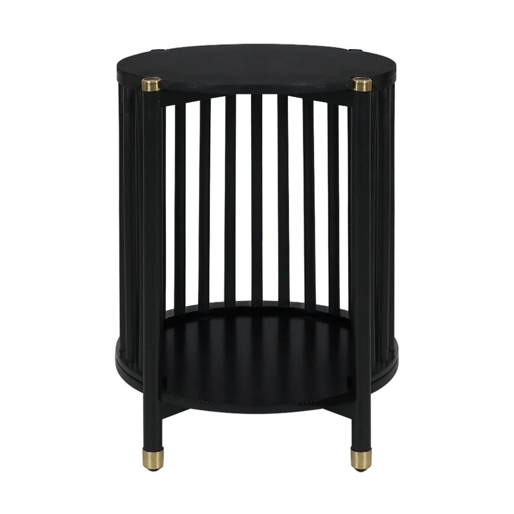 CR Arlo Solid Timber Round Side Table
