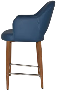 EZ Albury Upholstered Barstool with Light Oak Legs thumbnail 20