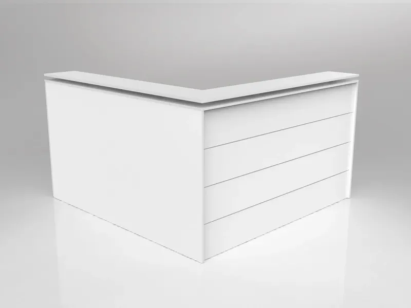 OL L Shape Axis Reception with Poptop Facade