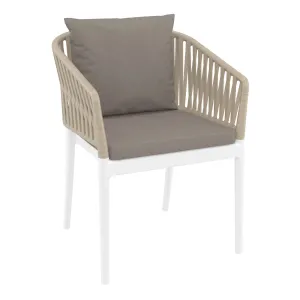 FL Siesta Portofino Hospitality Outdoor Stackable Armchair thumbnail 13