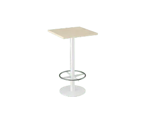 OL Metal Disc Base Square Bar Table thumbnail 4