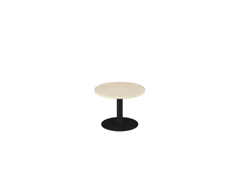 OL Metal Disc Base Round Coffee Table