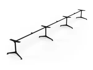 OL Modulus All Black Triple Span Meeting Table Frame thumbnail 5
