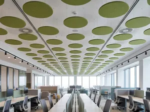RL Acouline Halo Round Hanging Ceiling Panels thumbnail 1