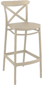 FL Crossback Hospitality Outdoor Barstool thumbnail 3