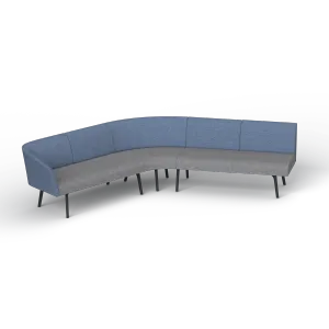 OL Willow Fabric Upholstered Reception Area Corner Sofa thumbnail 13