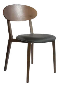 FL Atlanta Vinyl Upholstered Seat Hospitality Stackable Dining Chair thumbnail 1