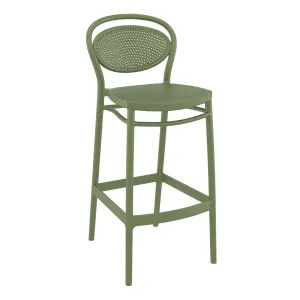 FL Marcel Hospitality Outdoor Bar Stool thumbnail 6