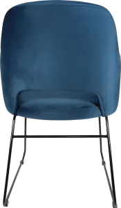 FL Sorbet Velvet Upholstered Sled Base Hospitality Chair thumbnail 5