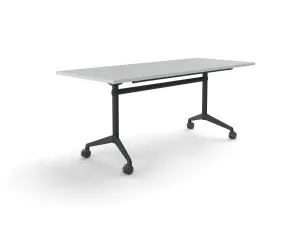 OL Modulus Flip Table with Rectangle Top All Black Frame thumbnail 11