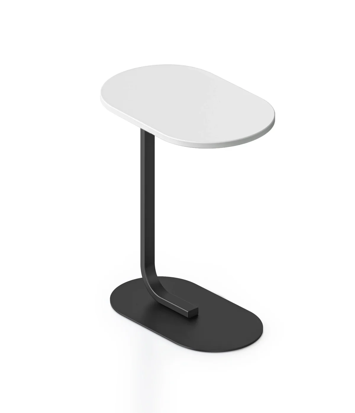 RL Selene Metal Leg Oval Side Table