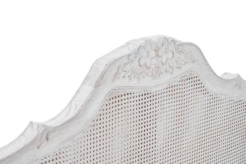 VI Fleur Solid Timber Antique Design Bed Frame