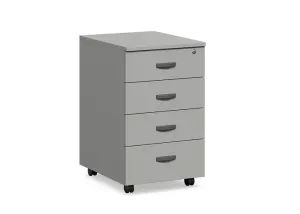 DD Accent 4 Drawer Mobile Pedestal thumbnail 3