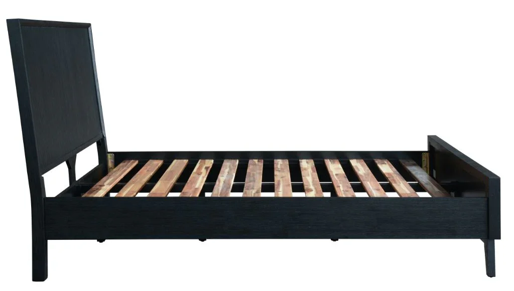 VI Ella Solid Timber Bed with Tallboy and 2 Bedsides Set