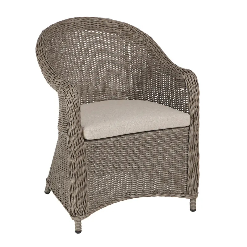 SH Catherine Outdoor Club Chair Grey
