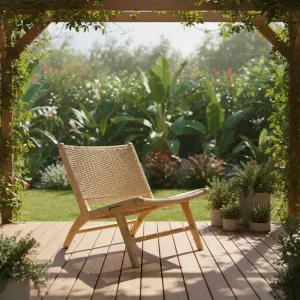 MF Deck Timber Framed Shaded Area Chair thumbnail 4