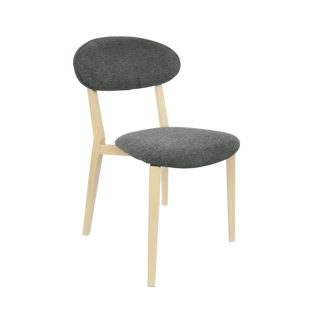 FL Atlanta Fabric Upholstered Hospitality Stackable Dining Chair
