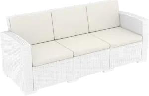 FL Monaco Hospitality Outdoor 3 Seater Lounge with Cushion thumbnail 2