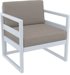 FL Mykonos Hospitality Outdoor Lounge Armchair with Cushion thumbnail 18
