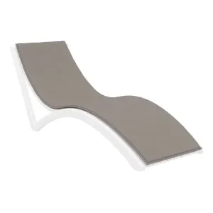 FL Slim Hospitality Stackable Sunlounger with Cushion thumbnail 6