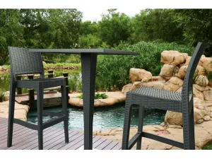 FL Riva Hospitality Outdoor Bar Table Base thumbnail 8