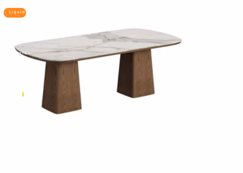 BT Soraya 7pce 2.0m Dining Table with Italia Leather Chair Kit thumbnail 3