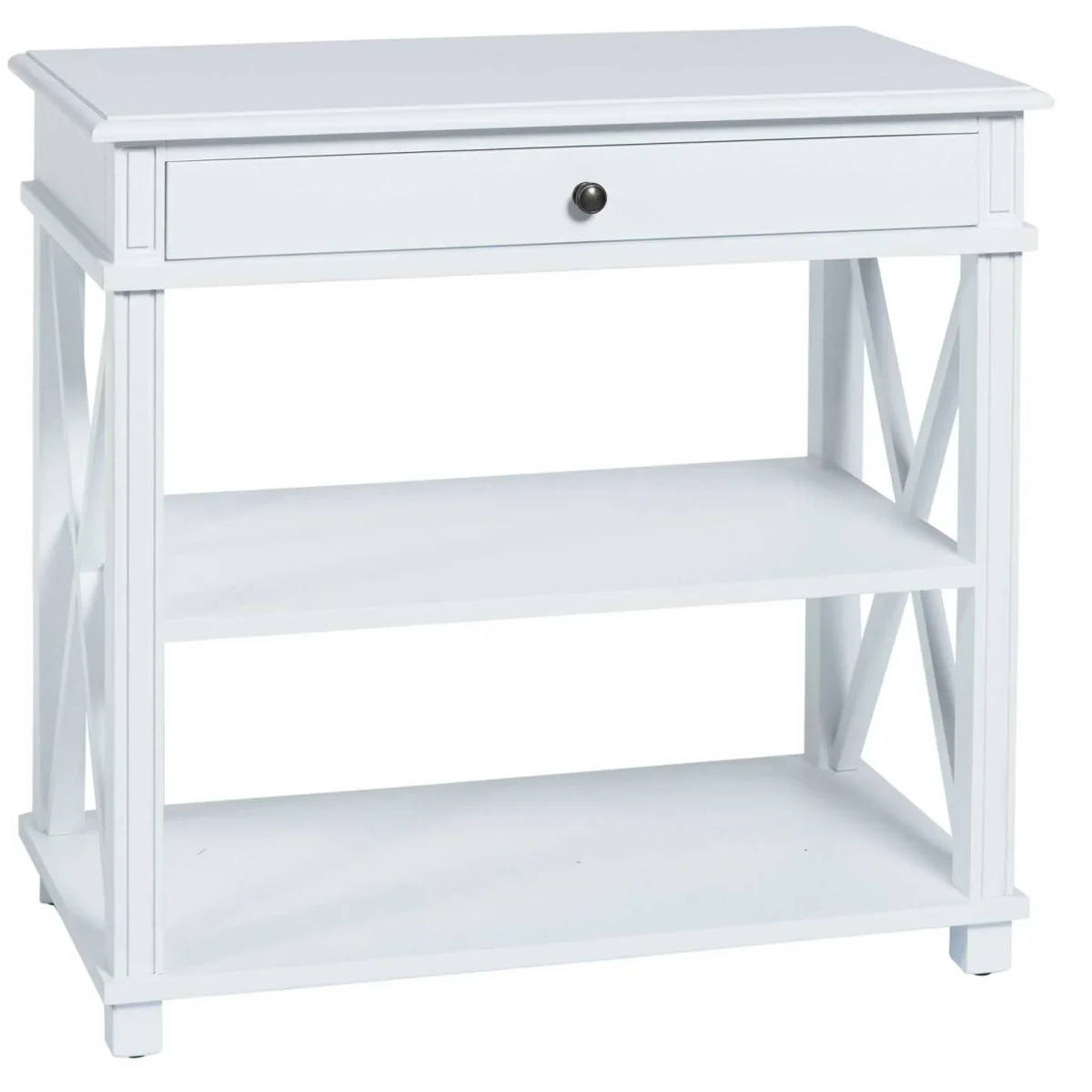 SH Mateo Solid Timber 1 Drawer Large Bedside Table