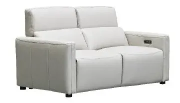 EL Granden 2 Seater Electric Recliner Leather Lounge