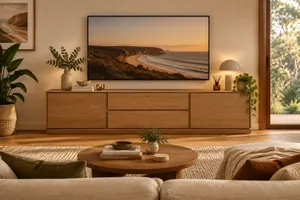 MD Pathway Solid Timber 2 door 2 drawer TV Unit thumbnail 3
