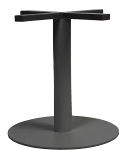 EZ BASE COFFEE TABLE DANUBE DISC 400MM BLACK thumbnail 1