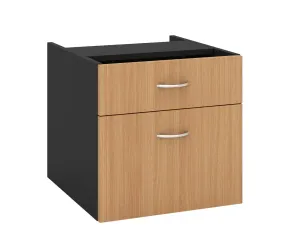 GP OMsystem Commercial Office Fix Desk Pedestal 1 Drawer & 1 File thumbnail 1