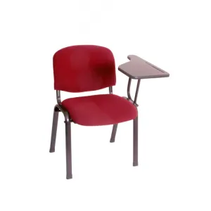 MA Joshua Fabric or Vinyl Upholstered Metal Leg Lecture Chair thumbnail 1