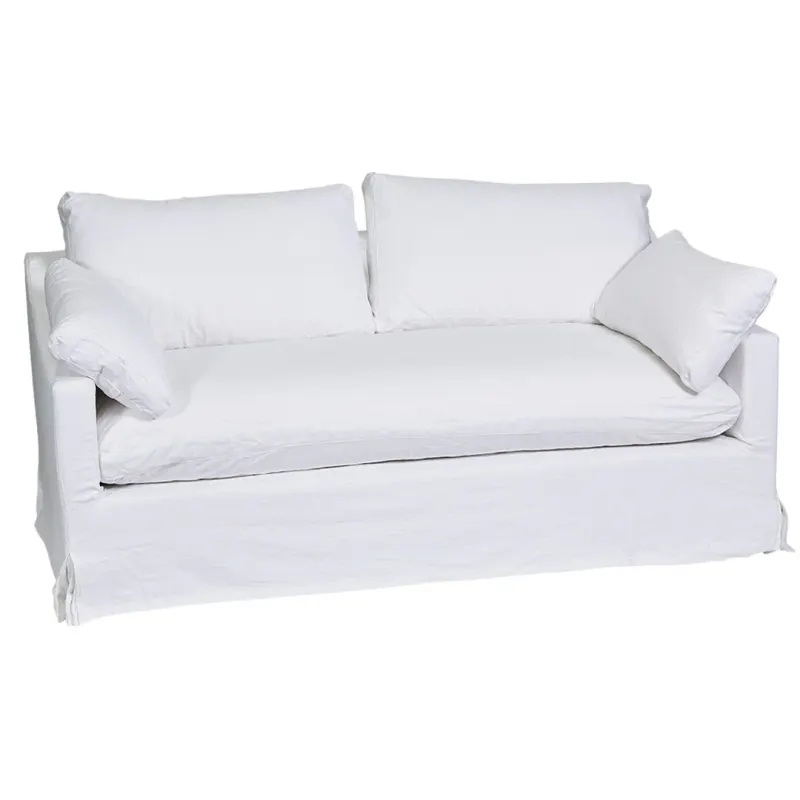SH Indii 3 Seater Sofa, White
