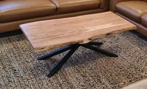 VI Elba Solid Timber Metal Legs Coffee Table thumbnail 2