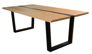 VI Dorian Solid Timber 7 Pieces Dining Setting with Arc Dining Chair thumbnail 5
