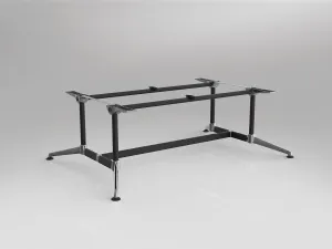 OL Modulus Twin Post Single Span Meeting Table Frame thumbnail 1