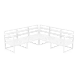 FL Mykonos Hospitality Outdoor 4 Seater Corner Lounge thumbnail 4