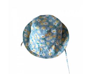 Bucket hat blue daisy thumbnail 2