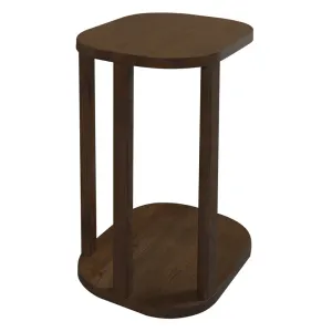 CT Oslo Solid Mindi Timber Side Table thumbnail 3