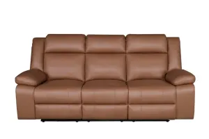 VI Cooper Fabric Upholstered 3 Seater Electrical Recliner Lounge thumbnail 7